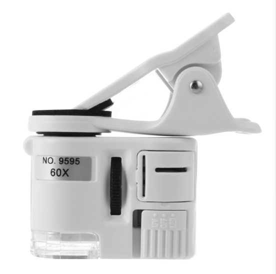 Digital Microscope Camera for Cell Phone with LED Light - Image 3