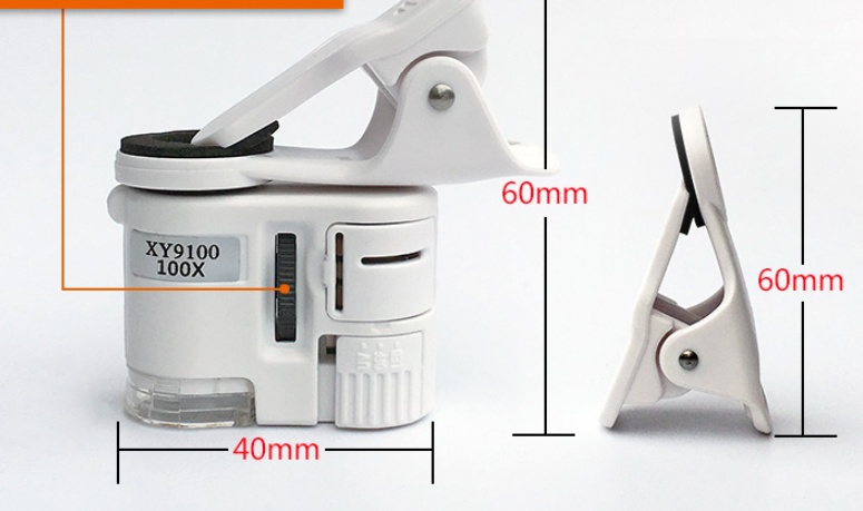 Digital Microscope Camera for Cell Phone with LED Light - Image 4